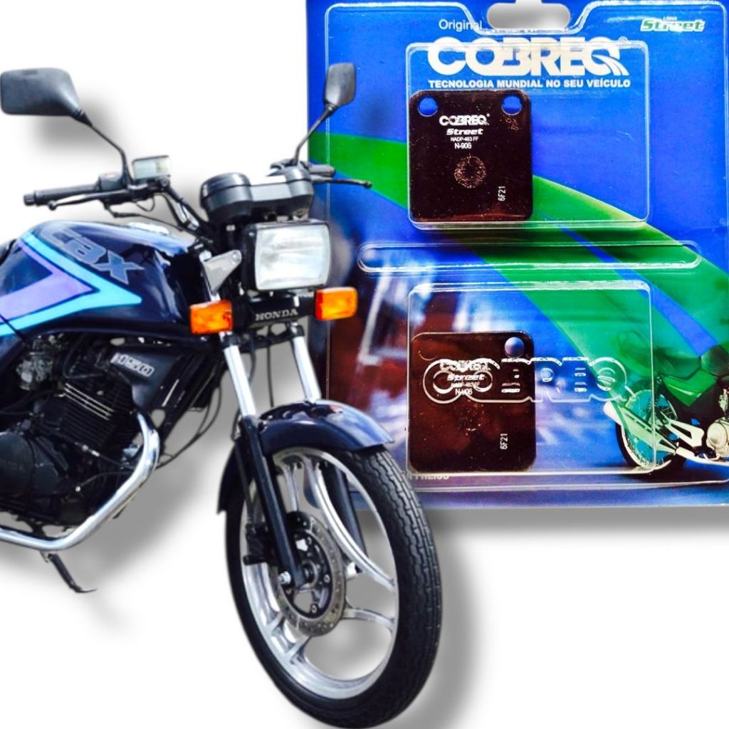 Pastilha Freio Dianteira Cobreq Honda Cbx 200 Strada