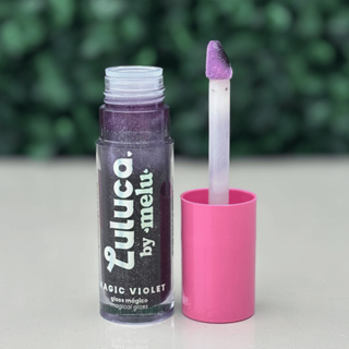 Gloss Labial Magic Violet Ruby Rose Luluca by Melu em Oferta na Shopee