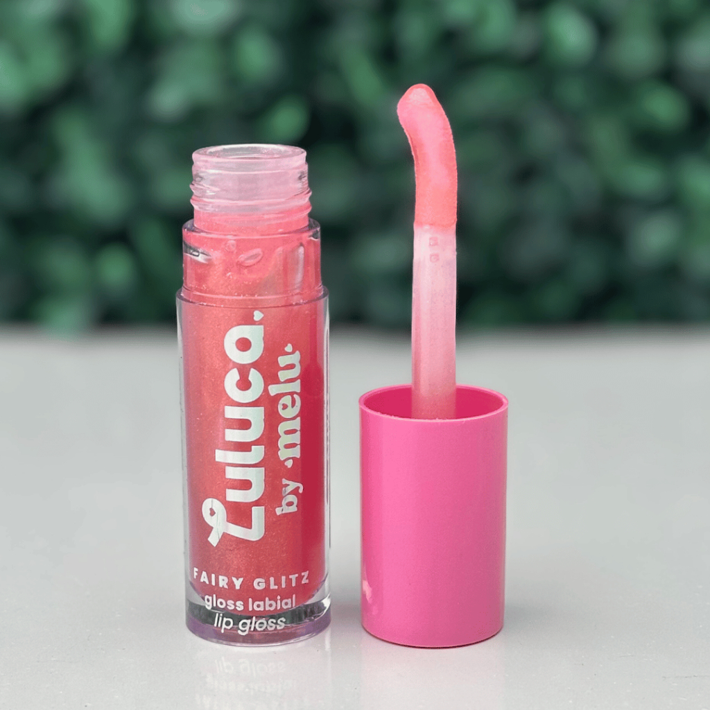 Gloss Labial Fairy Glitz Ruby Rose Luluca by Melu em Oferta na Shopee