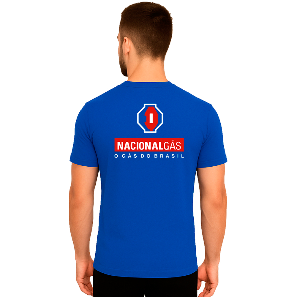 Camiseta Nacional Gás Uniforme Profissional Trabalho