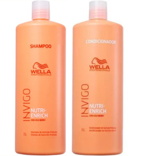 Kit Wella Professionals Invigo Nutri-Enrich Salon Duo (2 Produtos) em Oferta na Shopee