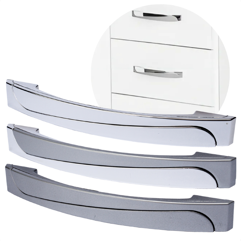 Puxador Para Móveis Gavetas e Armários 128mm - 5 Puxadores em Oferta na Shopee