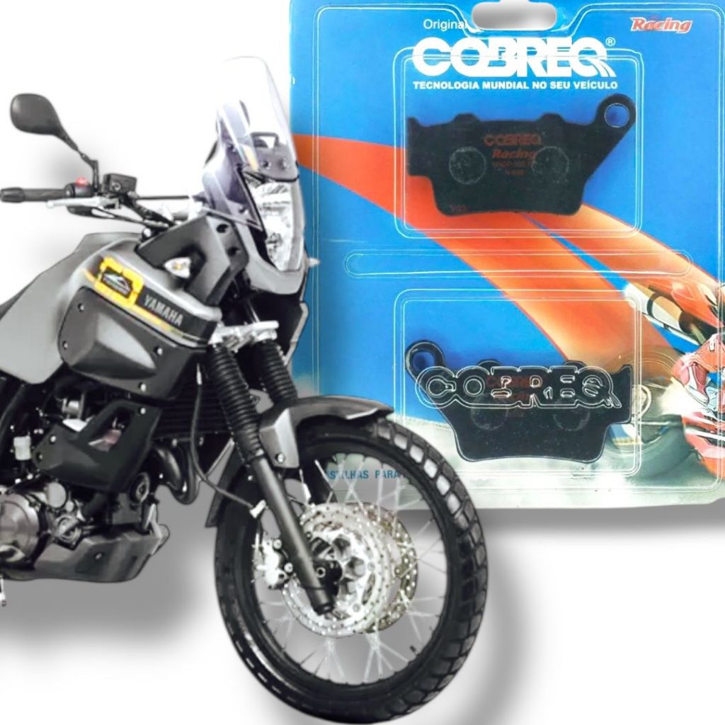 Pastilha Freio Traseira Cobreq Racing Yamaha XT 660 Z Tenere