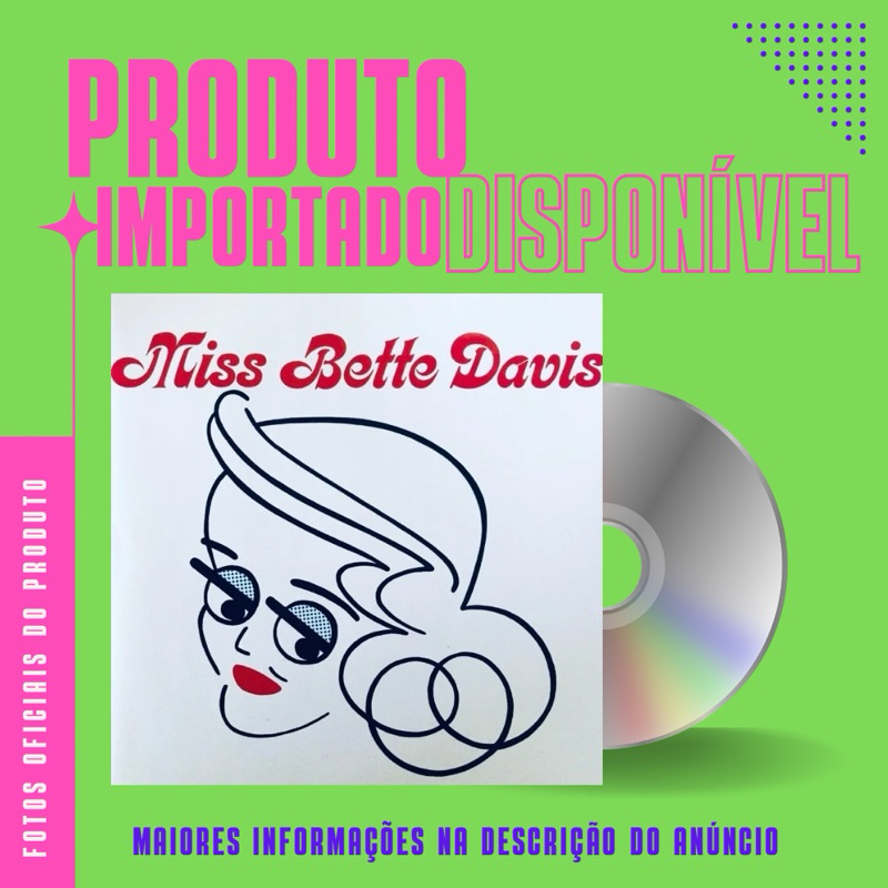 CD IMPORTADO MISS BETTE DAVIS - THE HOLLYWOOD COLLECTOR SERIES