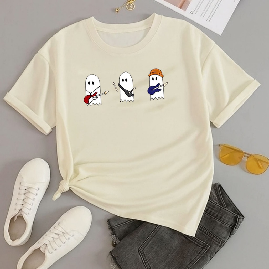 Camiseta Feminina T Shirt Algodão Casual Julie And Phantoms Série Seriado