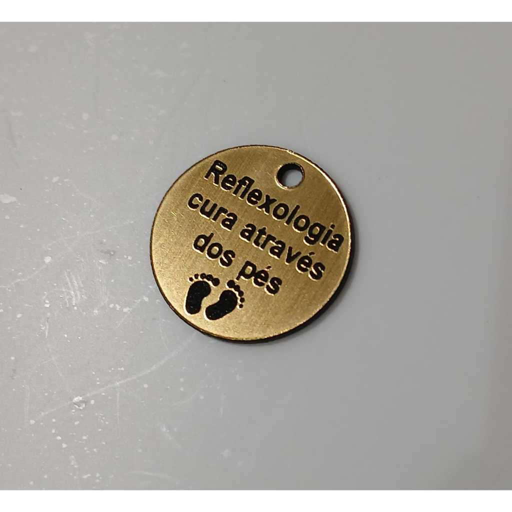 Kit Tag Personalizada ABS 2X2cm com Nome ou Iniciais | Lembrancinhas Nascimento, Maternidade, Batizado, Acessórios