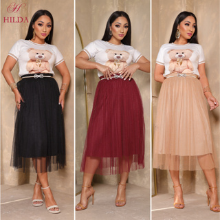 Saia Tule Midi de Brilho Glitter forrada Lisa Moda evangélica Fardamento Festividade Congresso em Oferta na Shopee