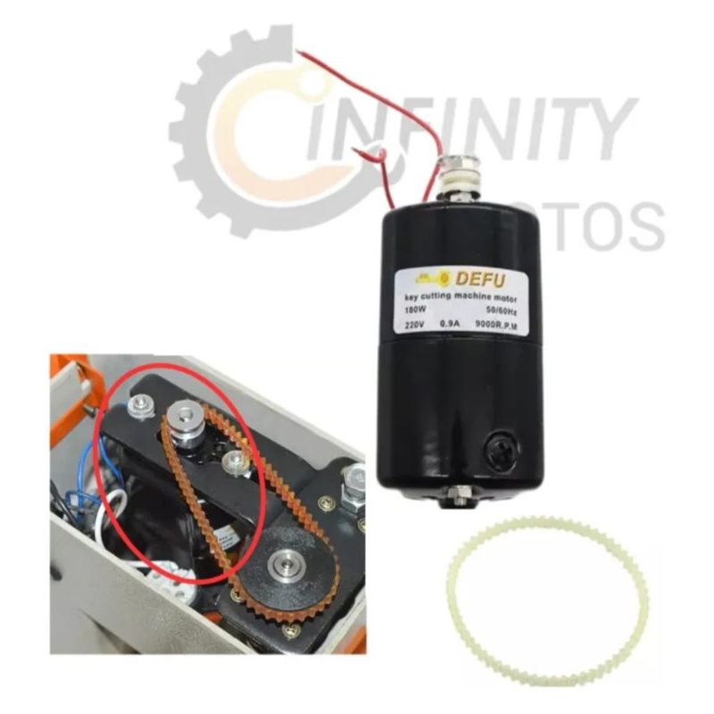 Micro Motor Máquina Copiadora De Chaves Pantografica 220v