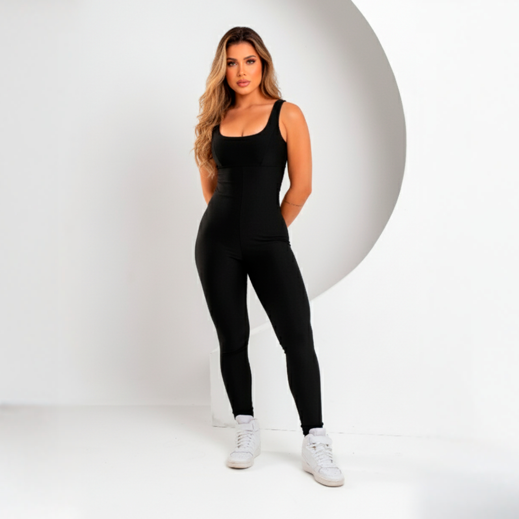 Macacão Longo Legg Fitness Academia Fitness (BOJO REMOVÍVEL) EXCELENTE QUALIDADE em Oferta na Shopee