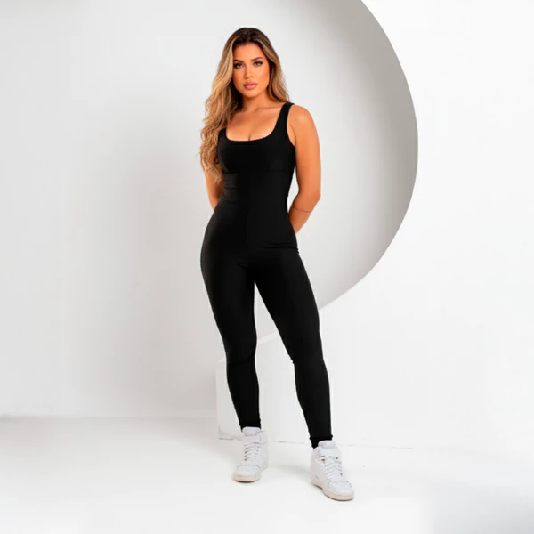Macacão Longo Legg Fitness Academia Fitness (BOJO REMOVÍVEL) EXCELENTE QUALIDADE