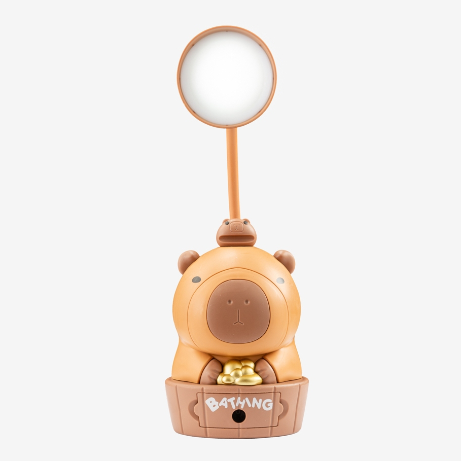 Luminária LED de Desenho Animado Luminária de Mesa Para crianças Variedade de Estilos Disponíveis Recarregável Tipo C