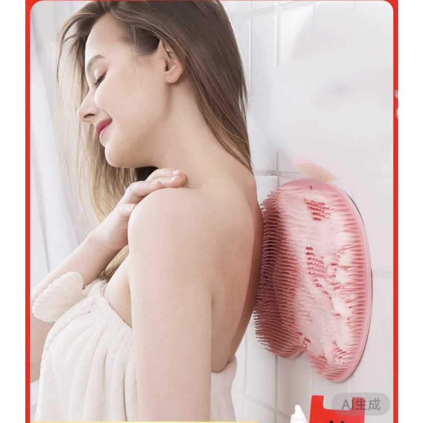 Kit Com Ate 4 Chuveiro Para Os Pés Escova Massageadora As Costas Limpeza Do Banheiro Banheira Antiderrapante