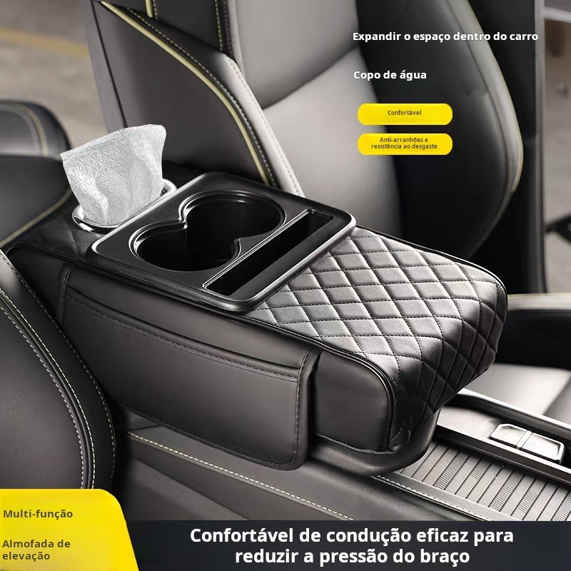 Novos quatro em um carro multifuncional centro caixa de repouso de braço altamente resistente à água em Oferta na Shopee