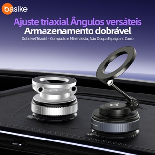 Basike 360 °Suporte Magnético Forte Para Telefone Carro Design Dobrável Vácuo Ajustável/Mesa em Oferta na Shopee