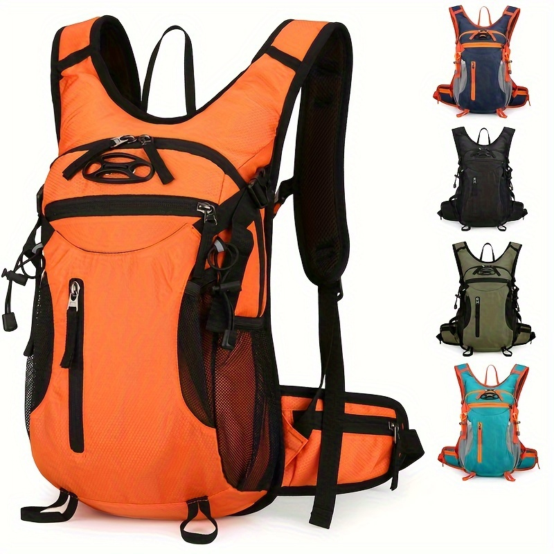 Mochila de água ao ar livre leve à prova d'água corrida ciclismo mochila esportiva-Alça ajustável.