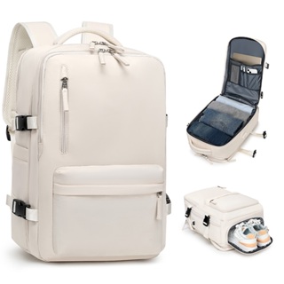 Mochila de Viagem Multifuncional Feminina Impermeável Executiva Notebook Mochila Reforçada,Carregamento USB em Oferta na Shopee