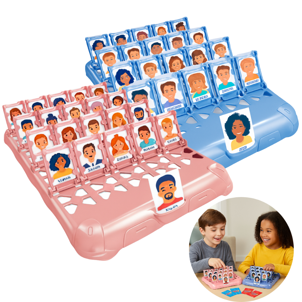 Jogo Tabuleiro Educativo Quem Sou Eu? Cartas De Adivinhar