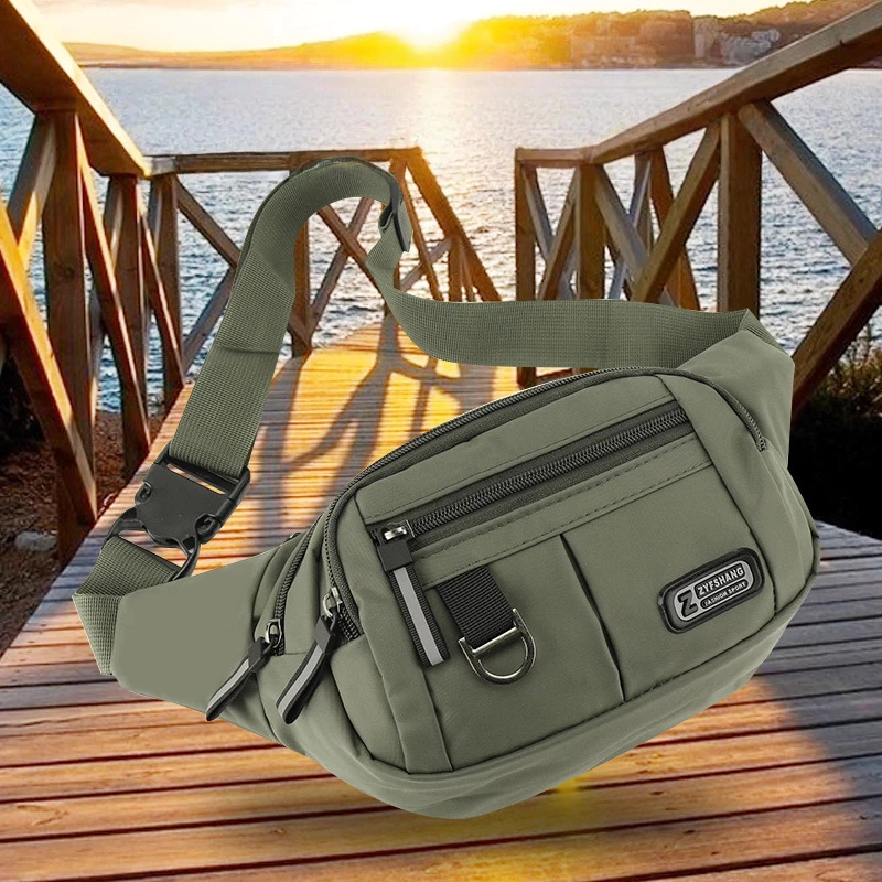 Bolsa Transversal ou de cintura para motoboy multiuso — imagem 1