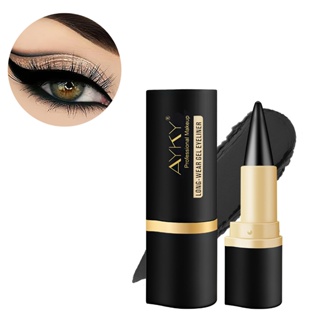 Eyeliner em Creme Acabamento Matte e Intenso, Fórmula de Secagem Rápida e Resistente à Água. Aplicador Único de Precisão em Oferta na Shopee