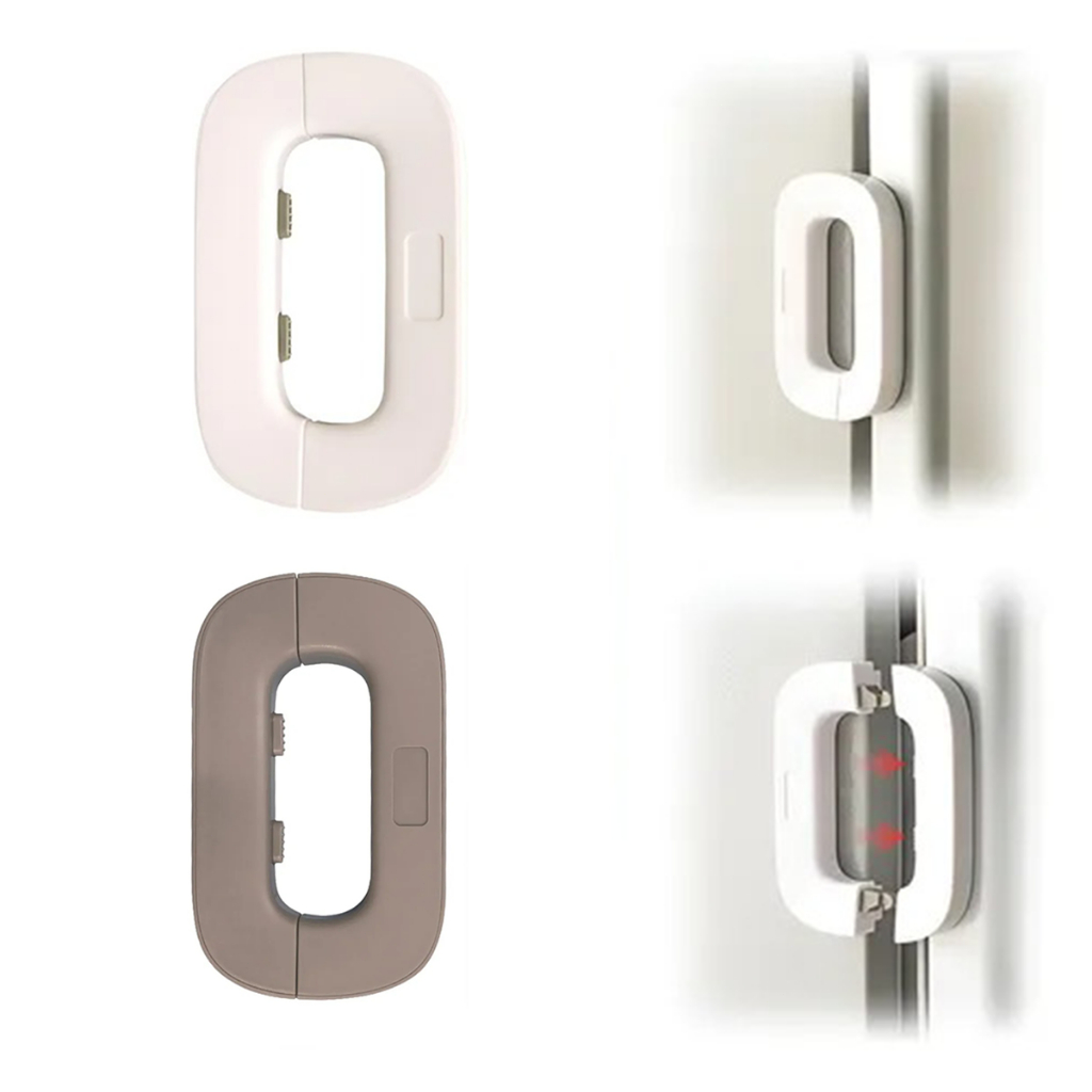 2 Unidades  Trava Porta Geladeira Segura para Bebês e Crianças