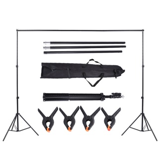 Suporte Fundo Infinito+ Bolsa+ 4 Presilhas Fotográfica 2Mx2M em Oferta na Shopee