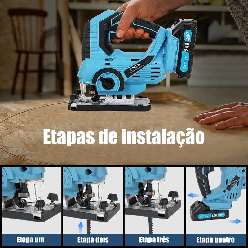 Serra Tico-Tico Profissional sem Fio 850W — foto 8
