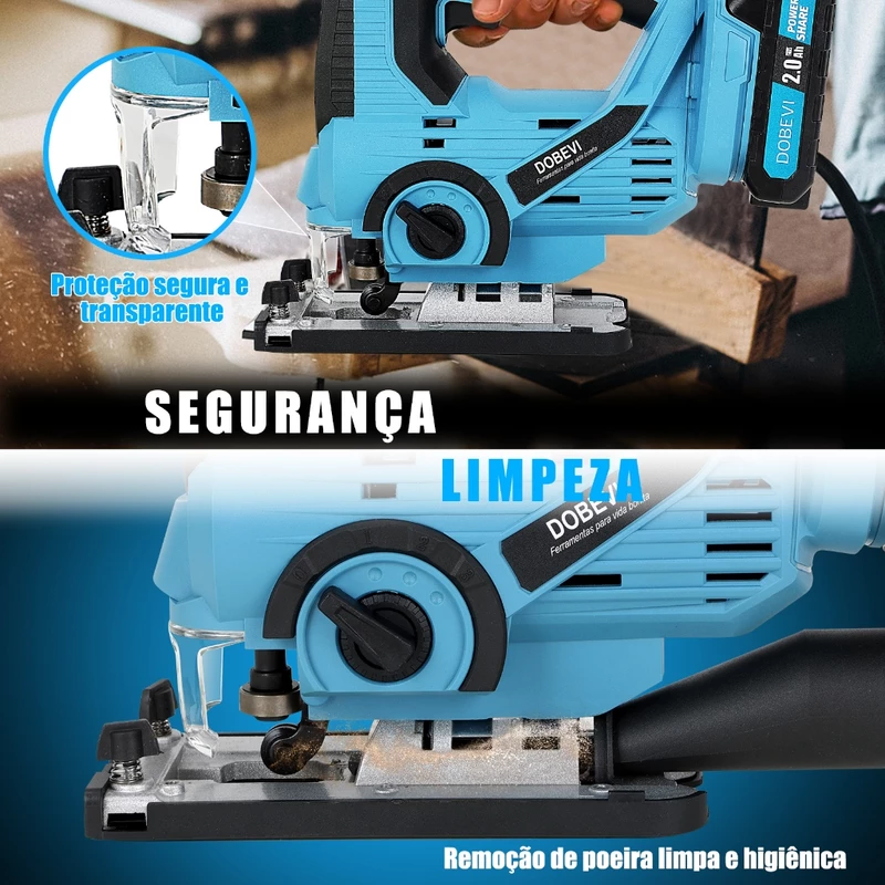 Serra Tico-Tico Profissional sem Fio 850W — foto 6