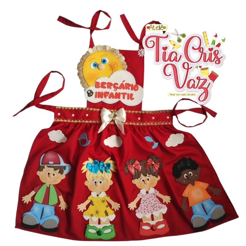 Aventais Personalizados Educação Infantil: Onde Comprar | BuscaProdutos