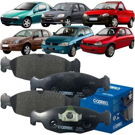 Pastilha Freio Cobreq Gm Celta Classic Corsa Prisma Tigra