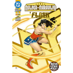 DC - Mulher-Maravilha/Flash (2025) 01 - Novo/Lacrado - Editora Panini