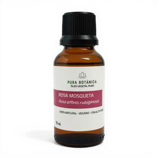 Óleo de Rosa Mosqueta (Rosa rubiginosa) | 100% Puro | Clareia Manchas, Estrias e Cicatrizes | 30 mL em Oferta na Shopee