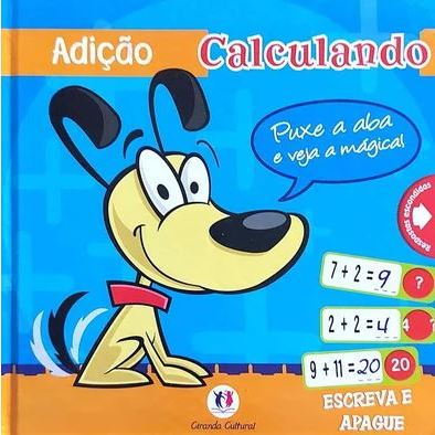 Adição Calculando Puxe a Aba e Veja a Mágica de Clécia Aragão Buchweitz