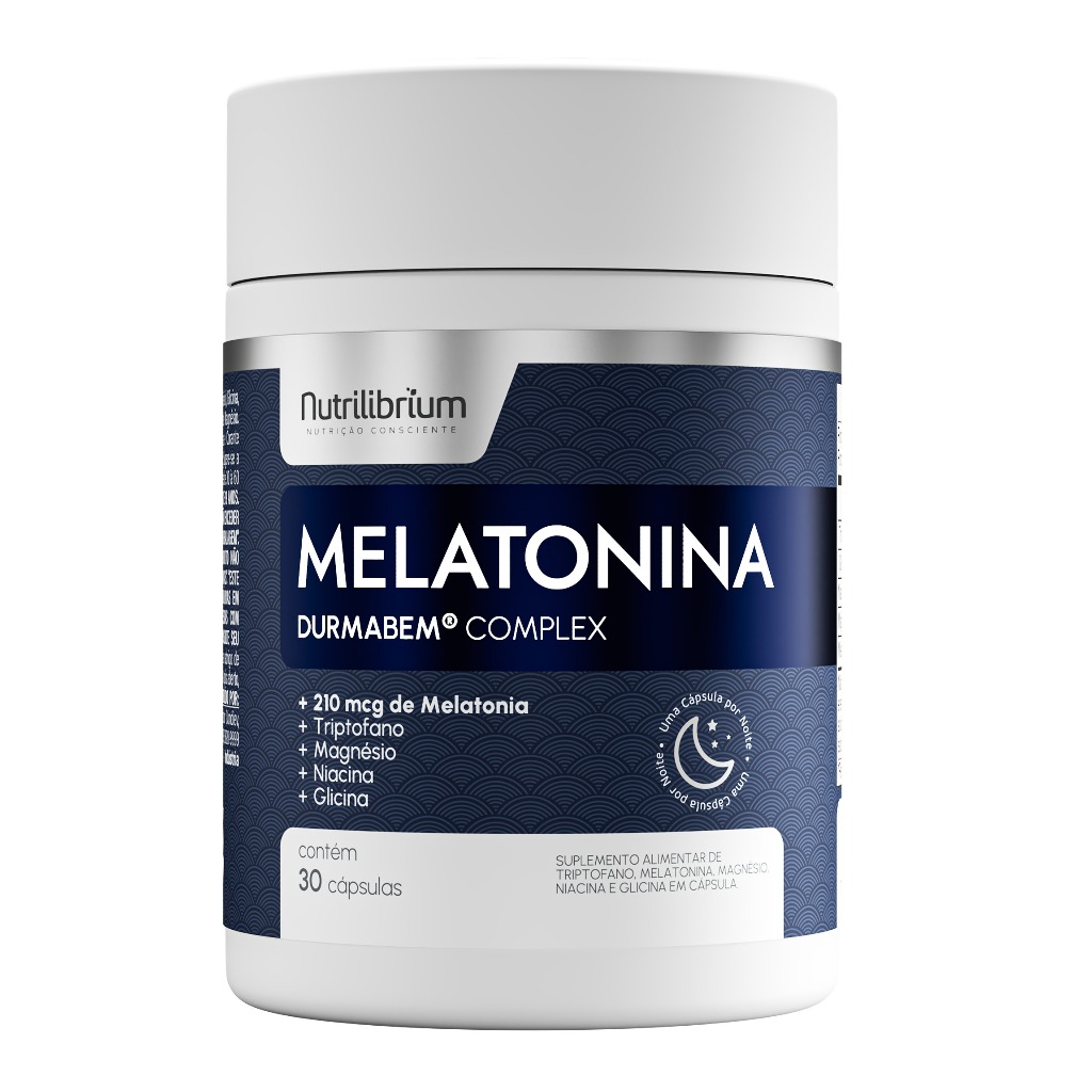Suplemento Melatonina Nutrilibrium 30 caps Autonomia 30 dias em Oferta na Shopee