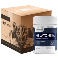 Atacado 12x Melatonina 210mcg 30 Cápsulas Nutrilibrium