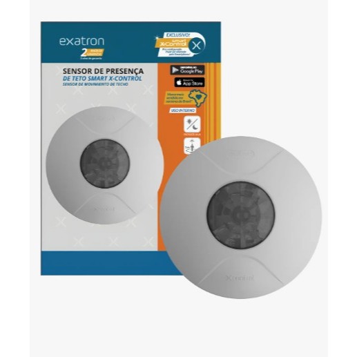 SENSOR DE PRESENCA TIPO TETO ARTICULAVEL SMART CONTROL BR