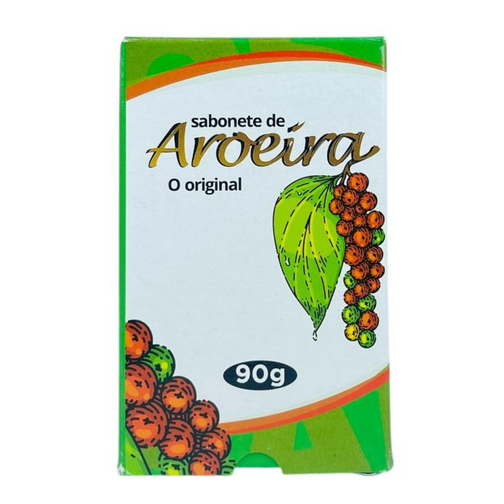 Sabonete Original em Barra de Aroeira Pele Limpa e Hidratada 90g Baruc Cosméticos em Oferta na Shopee