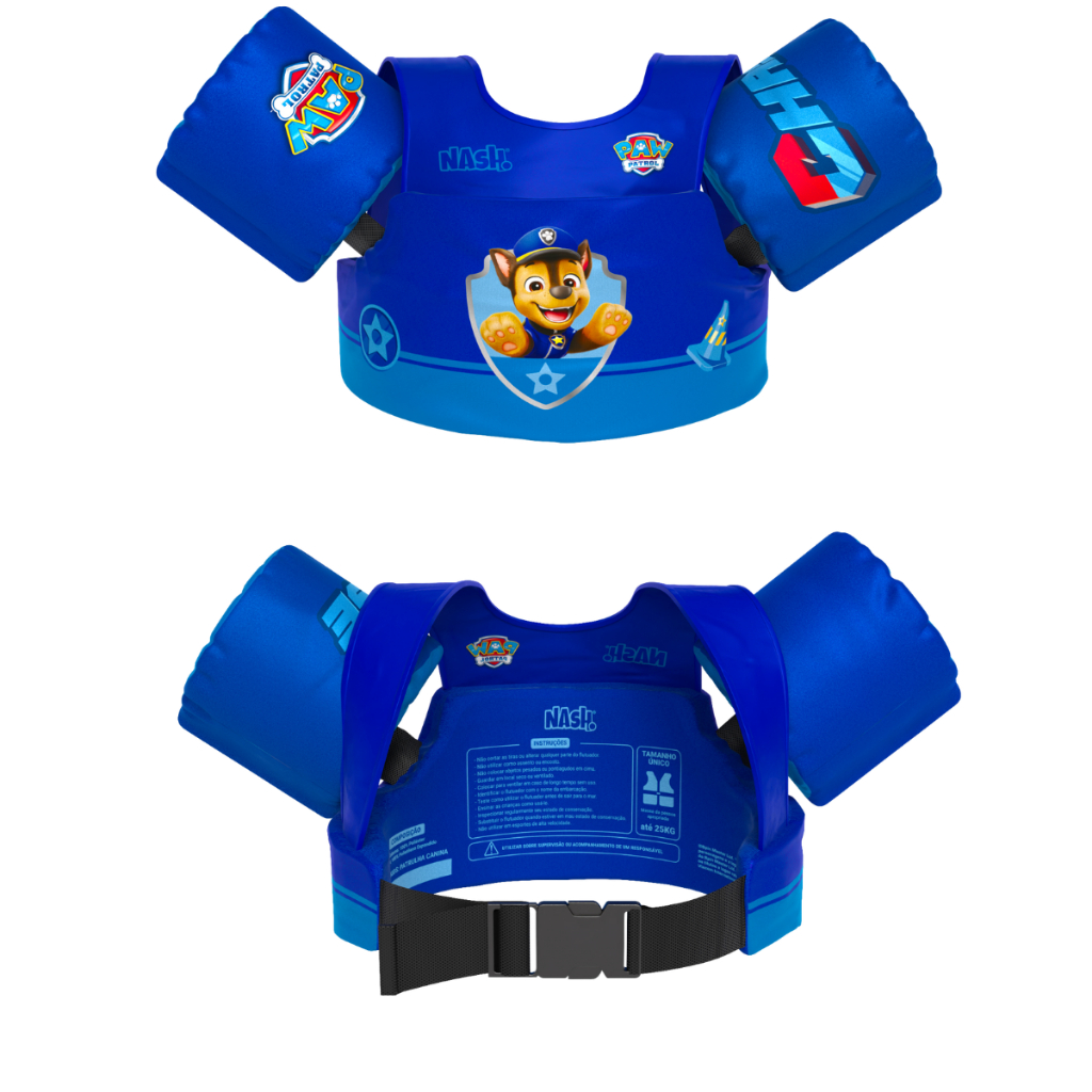 Boia Infantil Patrulha Canina Chase Colete Flutuador Piscina Criança com Braço Segurança Aprender a Nadar Verão em Oferta na Shopee