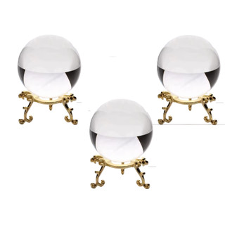 Bola de Cristal Asiático Raro com base