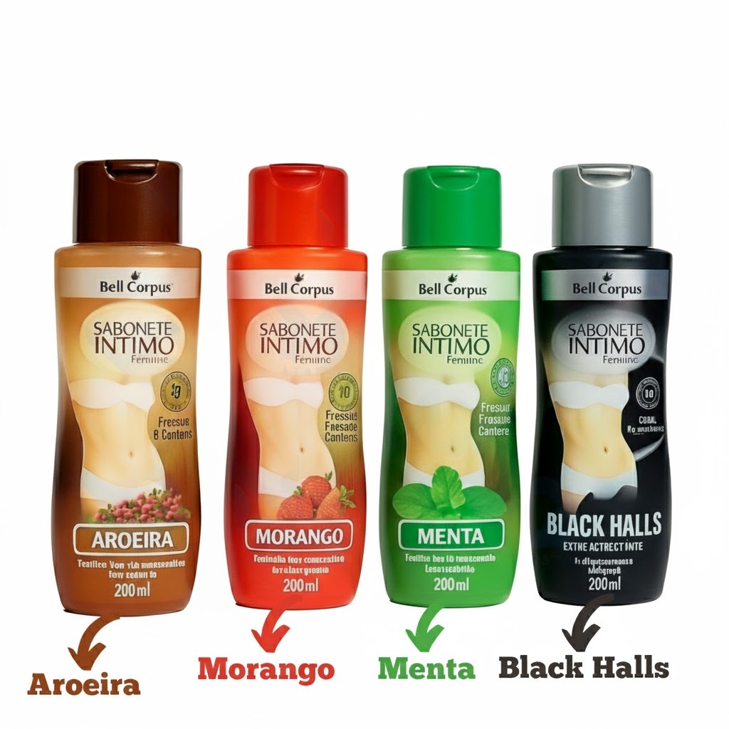 Sabonete Líquido Íntimo Feminino Frescor Diário pH Equilibrado e Proteção BellCorpus – Promoção !