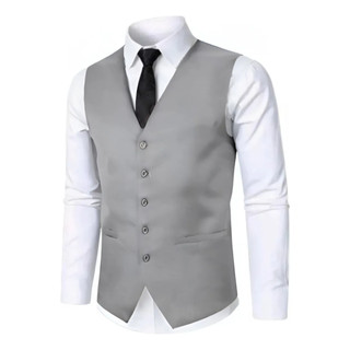 Colete Social Masculino Slim Fit Luxuoso P/ Casamentos; Garçons; Formaturas OFC