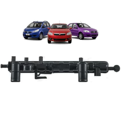 Caixa Radiador Fiat Palio Fire (Valeo) Superior 378mm x 42mm Top
