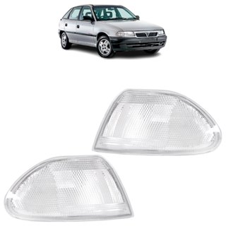 Par Pisca Seta Dianteira Astra 1993 1994 1995 1996 Cristal Lente Estriada Acrilico em Oferta na Shopee
