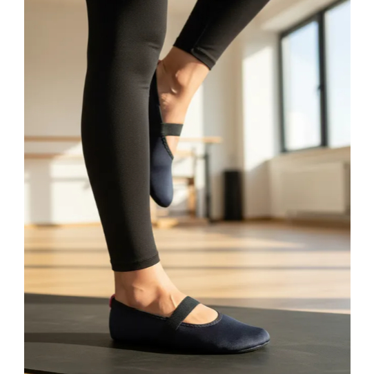 Sapatilha Meia Pilates Yoga Ballet Fitness Barre Fit Antiderrapante Antitermica em Oferta na Shopee