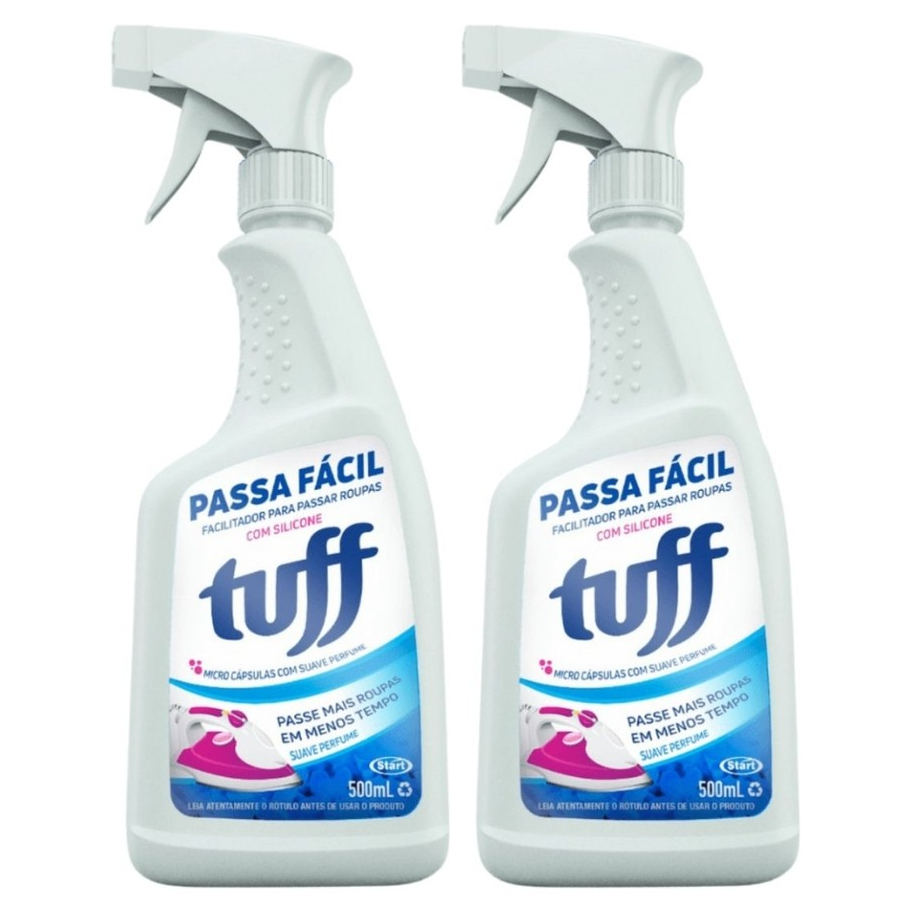 Kit 2 Unidades de Facilitador Passa Fácil Tuff 500ml - Com Silicone