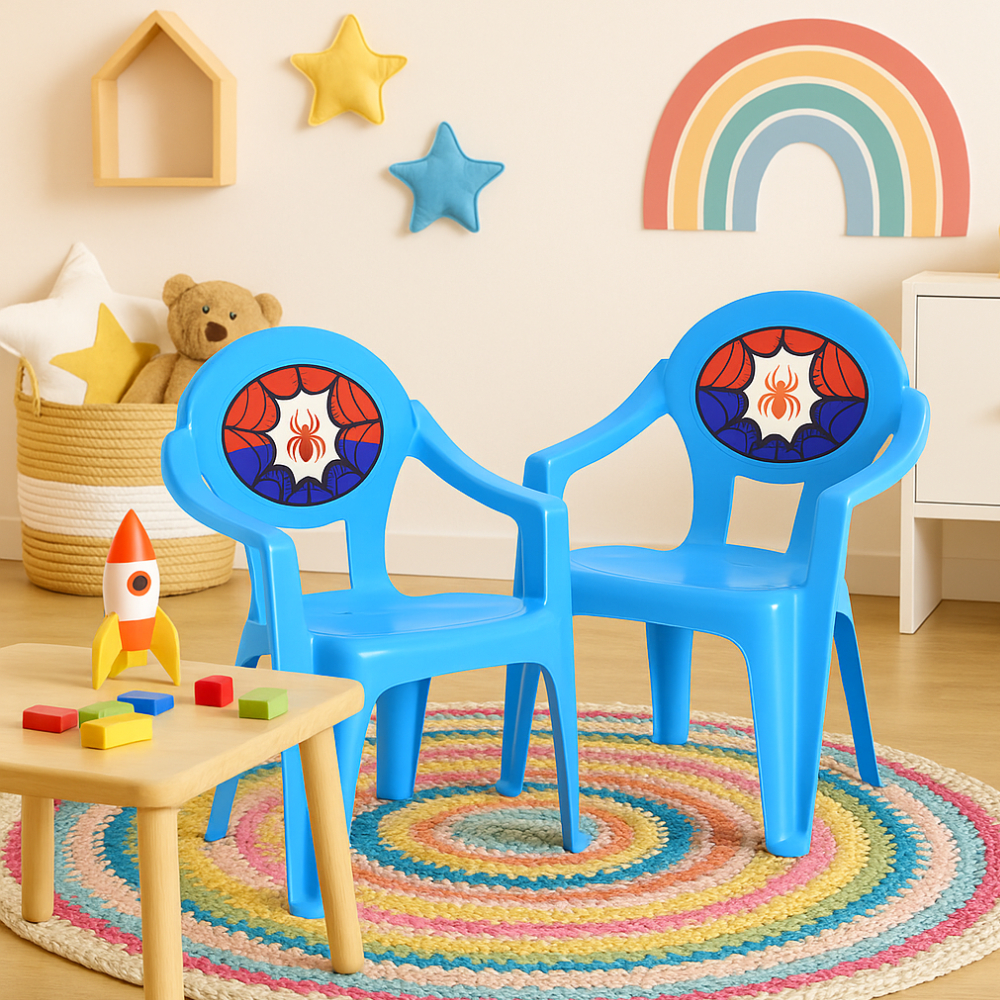 1 Poltrona Cadeirinha Infantil Colorida Personagens Plasnew Conforto e Alegria para o Cantinho da Criança