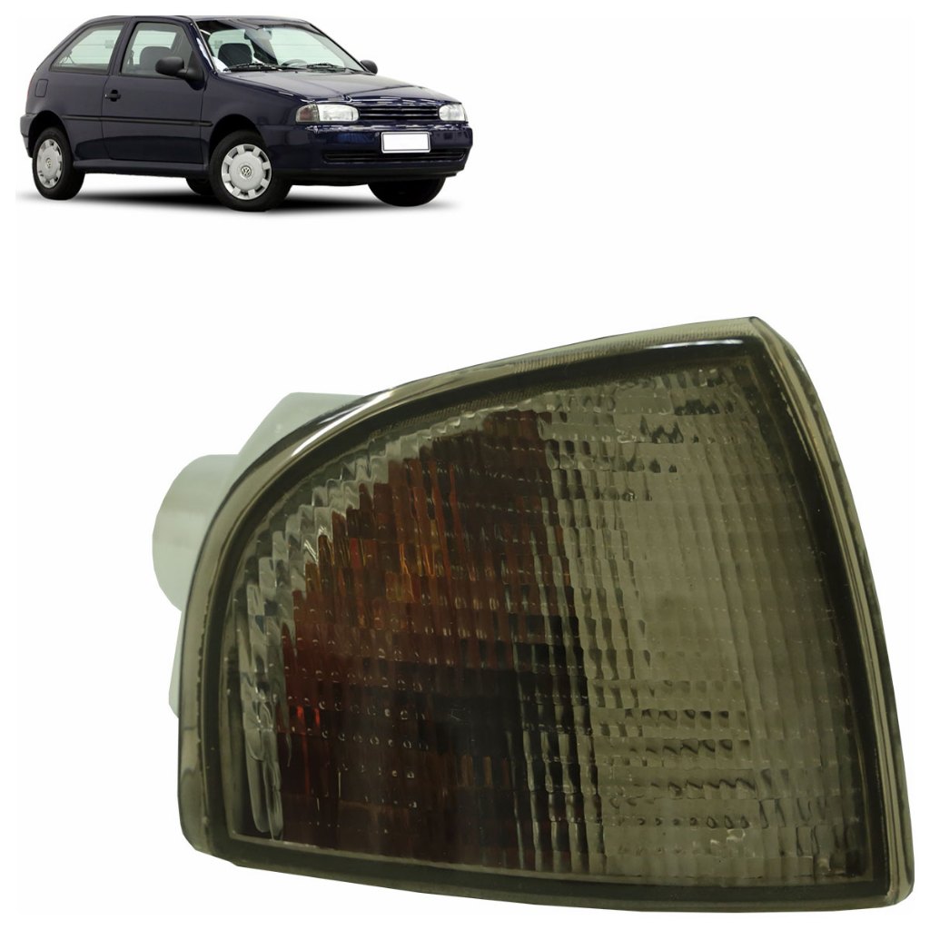 Pisca Seta Dianteira Gol Bola G2 1995 1996 1997 1998 1999 Fumê Lente Estriada Acrilico em Oferta na Shopee