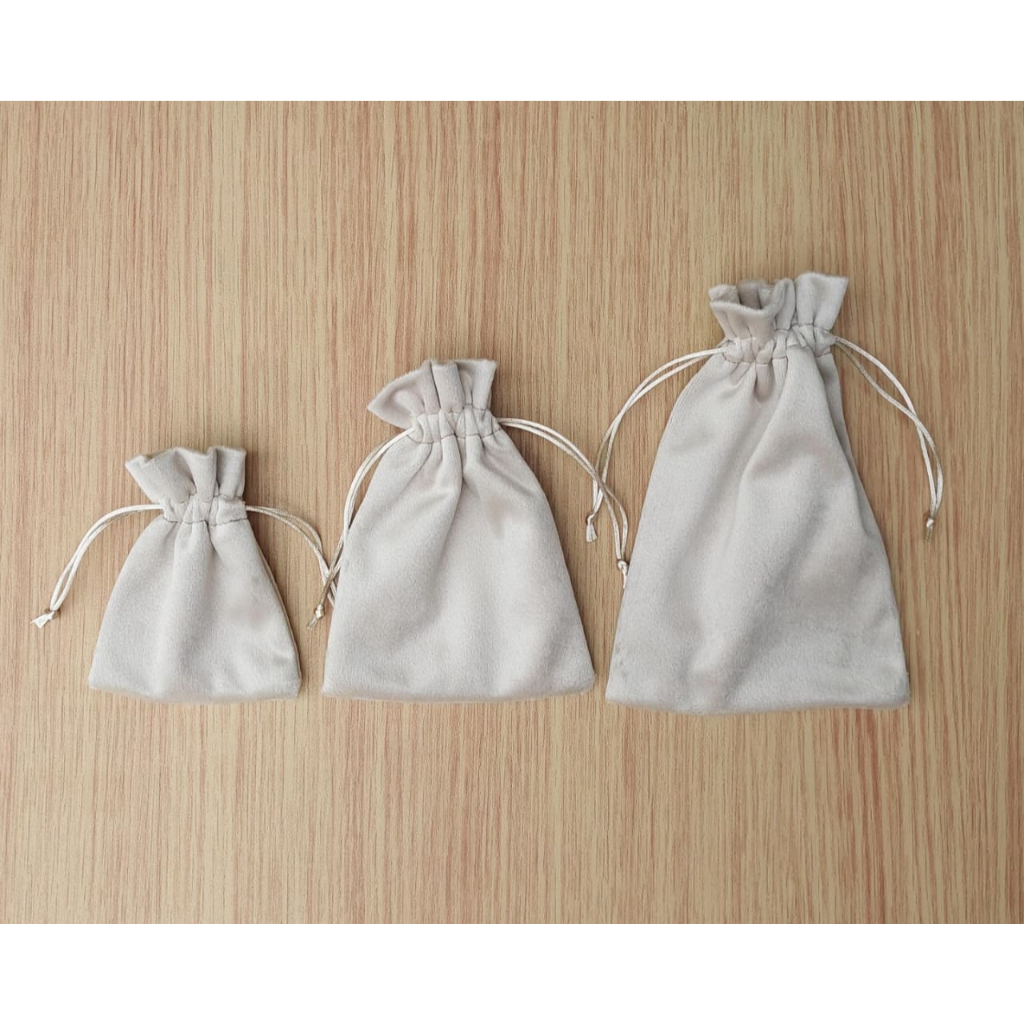 50 Saquinhos de Veludo para Presentes e Brindes