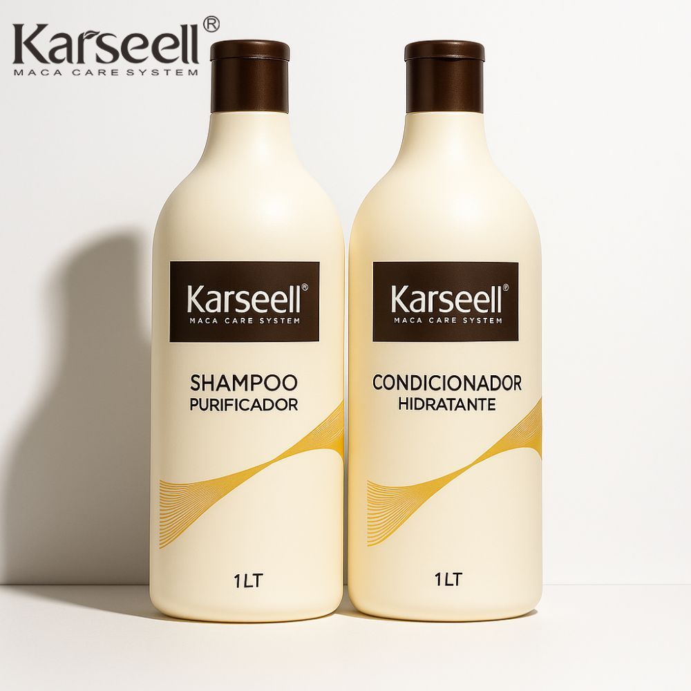 Kit Karseell Collagen Profissional Tratamento Original  Shampoo 1L  Condicionador 1L Contém variação em Oferta na Shopee