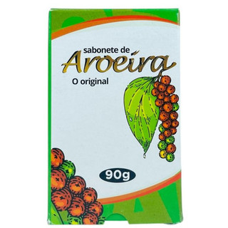 Sabonete de Aroeira em Barra 1 Un. Equilibra a Oleosidade e Previne Acne 90g Baruc Cosméticos