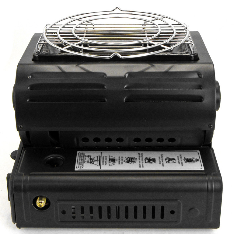 Fogareiro e Aquecedor 2 em 1 Titanium Platina com Acendimento Automático 1300W Portátil